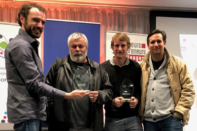 Deux ingénieurs de recherche du LAMIH reçoivent 3 prix pour leur projet de start-up